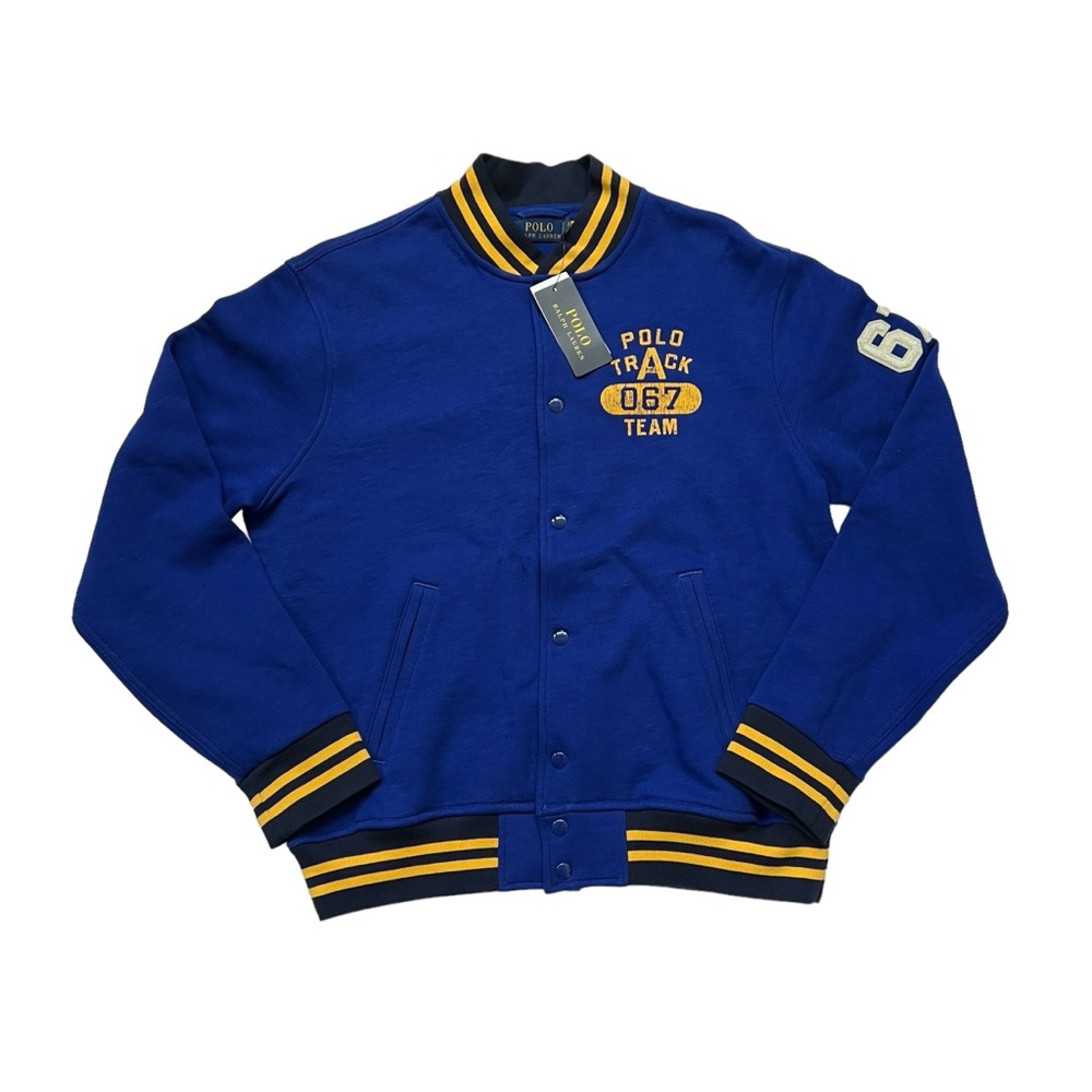 POLO RALPH LAUREN Mens Fleece Logo Track Jacket